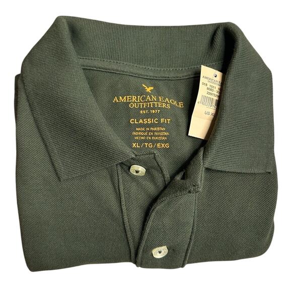American Eagle Men’s Classic Fit Polo Size XL NEW with Tags - Picture 3 of 3